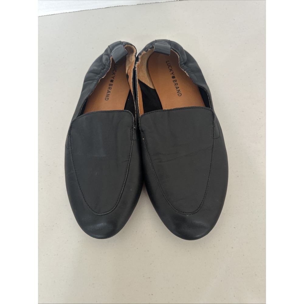 Lucky Brand Morissie Flats Black SIZE 9.5M